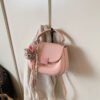 Korean Ins Fashion Hand-Held Saddle Bag Summer Simple Versatile Shoulder Bag High-End Messenger Bag