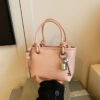 2 (39) Popular Fashion Simple Versatile Ladies Bag Commuting Large Capacity Crossbody Handbag Shoulder Bag Bucket Bag