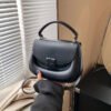 Korean Ins Fashion Hand-Held Saddle Bag Summer Simple Versatile Shoulder Bag High-End Messenger Bag