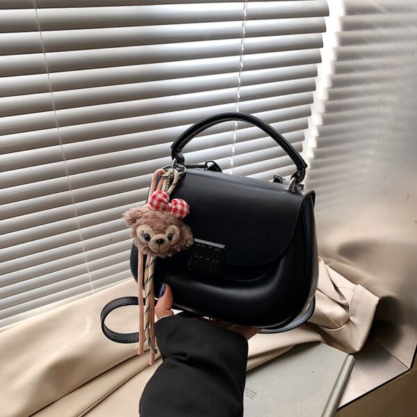 Korean Ins Fashion Hand-Held Saddle Bag Summer Simple Versatile Shoulder Bag High-End Messenger Bag