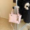 2 (51) Popular Fashion Simple Versatile Ladies Bag Commuting Large Capacity Crossbody Handbag Shoulder Bag Bucket Bag