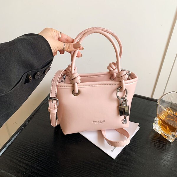 2 (55) Popular Fashion Simple Versatile Ladies Bag Commuting Large Capacity Crossbody Handbag Shoulder Bag Bucket Bag