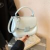 Korean Ins Fashion Hand-Held Saddle Bag Summer Simple Versatile Shoulder Bag High-End Messenger Bag