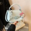 Korean Ins Fashion Hand-Held Saddle Bag Summer Simple Versatile Shoulder Bag High-End Messenger Bag