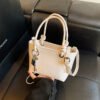 2 (8) Popular Fashion Simple Versatile Ladies Bag Commuting Large Capacity Crossbody Handbag Shoulder Bag Bucket Bag