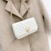 Bags Women's Messenger Bags Diamond Chain Pu Women's Bags Fashionable All-Match Small Square Bag Ladies Shoulder Bag