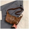 Autumn Winter Retro Niche Design One-Shoulder Crossbody Commuter Dumpling Bag