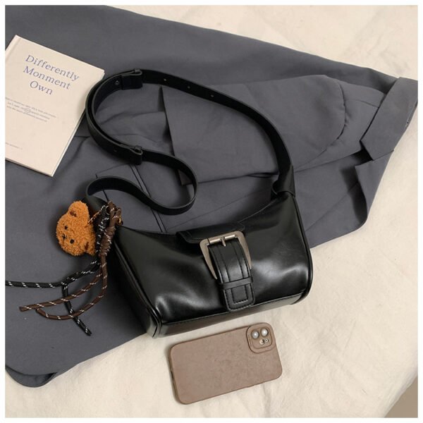 Autumn Winter Retro Niche Design One-Shoulder Crossbody Commuter Dumpling Bag