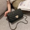 Bags Women's Messenger Bags Diamond Chain Pu Women's Bags Fashionable All-Match Small Square Bag Ladies Shoulder Bag