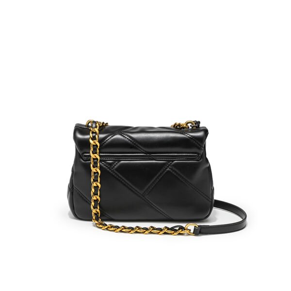 Small texture women's bag versatile shoulder crossbody chain bag simple stylish embroidered diamond small Chanel style bag