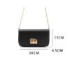 Simple and versatile chain small bag women's fashion casual small square bag Korean style niche design commuter messenger bag