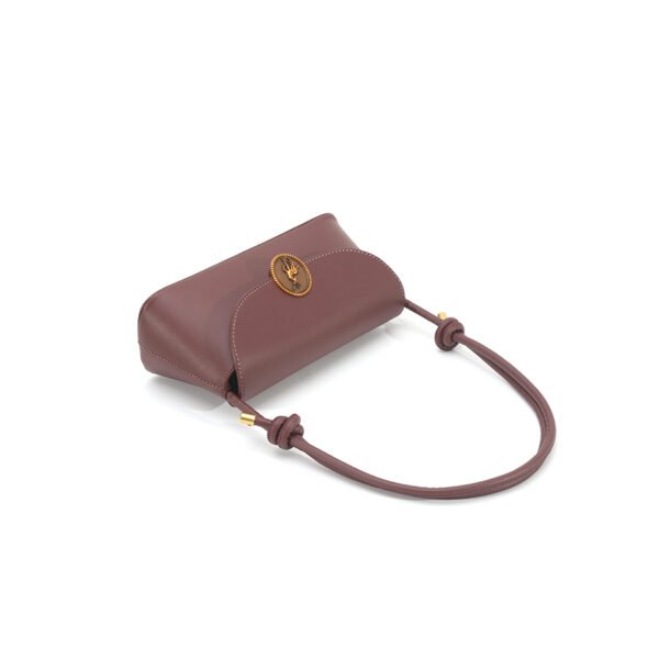 French retro underarm bag women's simple light luxury handbag fashion shoulder bag casual baguette bag