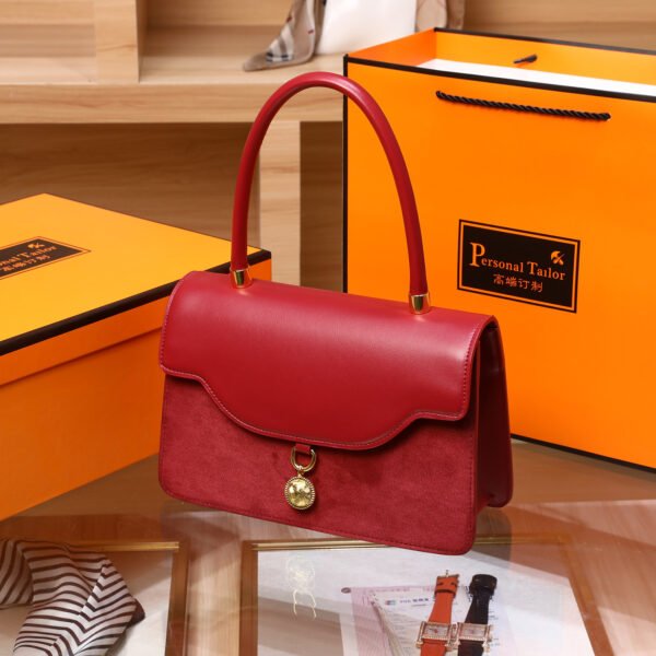 9G6A6190 Niche Wedding Red Bridal Bag