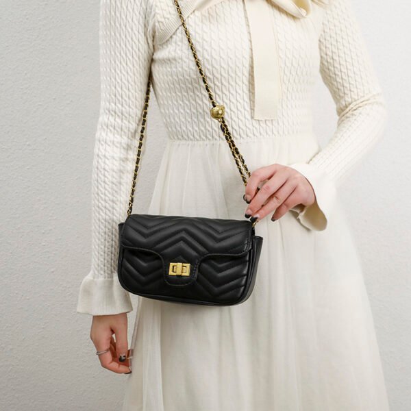 Chain Bag Fashion Casual Top Layer Cowhide Women's Bag Shoulder Bag Women