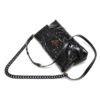 Free art small square bag super hot bag women's textured shoulder messenger bag