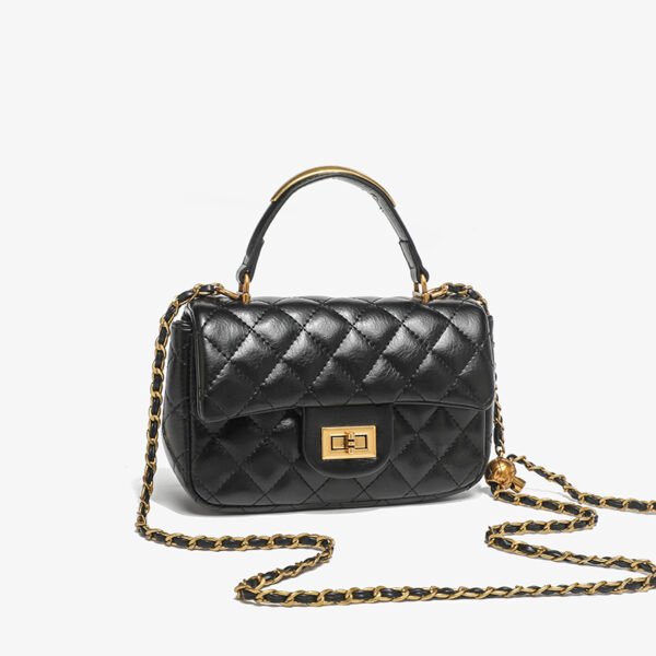 BE9A1892 Golden ball diamond chain bag women's handbag fashionable and versatile shoulder and crossbody bag