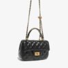 BE9A1900 Golden ball diamond chain bag women's handbag fashionable and versatile shoulder and crossbody bag