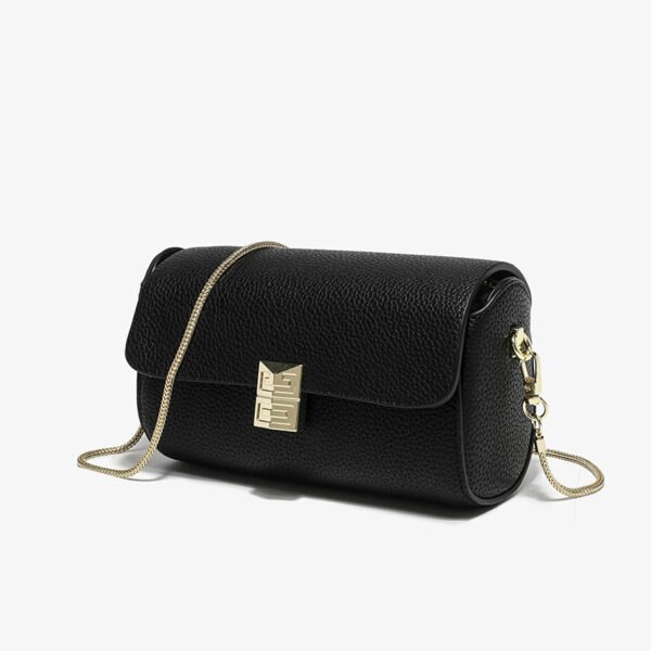 BE9A4121 2025 Trend Soft Leather Lychee Pattern Pillow Bag Single Shoulder Crossbody Small Bag