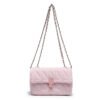New spring and summer high-quality small bag for women, diamond chain shoulder underarm bag, versatile crossbody small square bag