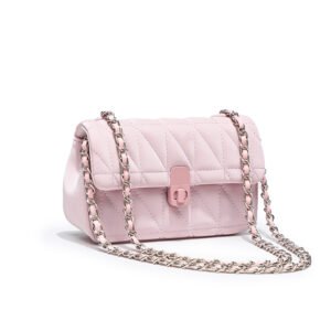 New spring and summer high-quality small bag for women, diamond chain shoulder underarm bag, versatile crossbody small square bag