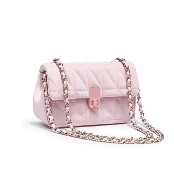 New spring and summer high-quality small bag for women, diamond chain shoulder underarm bag, versatile crossbody small square bag