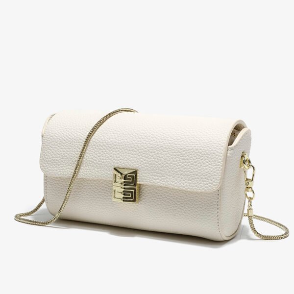 BE9A4126 2025 Trend Soft Leather Lychee Pattern Pillow Bag Single Shoulder Crossbody Small Bag