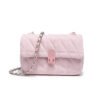 New spring and summer high-quality small bag for women, diamond chain shoulder underarm bag, versatile crossbody small square bag