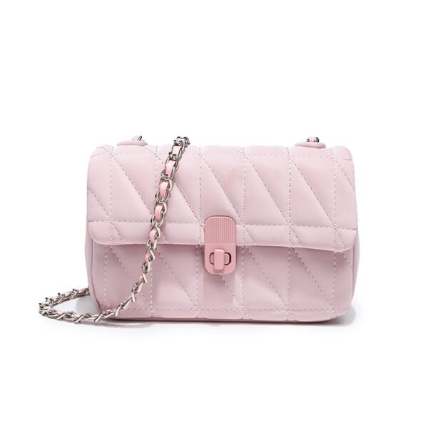 New spring and summer high-quality small bag for women, diamond chain shoulder underarm bag, versatile crossbody small square bag