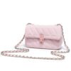 New spring and summer high-quality small bag for women, diamond chain shoulder underarm bag, versatile crossbody small square bag