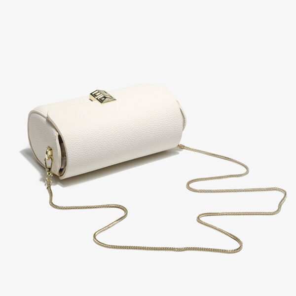 BE9A4138 2025 Trend Soft Leather Lychee Pattern Pillow Bag Single Shoulder Crossbody Small Bag