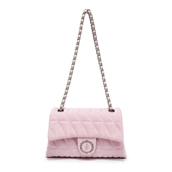 New summer handbags for women elegant temperament small fragrance style diamond shoulder bag light luxury retro chain underarm bag