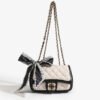 Small And Versatile Small Chanel Style Diamond Chain Bag Stylish Small Square Bag Female High-End Shoulder Messenger Bag
