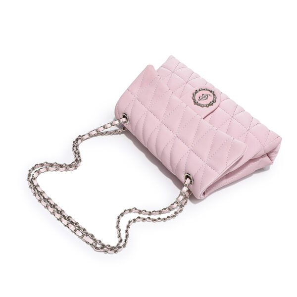 New summer handbags for women elegant temperament small fragrance style diamond shoulder bag light luxury retro chain underarm bag