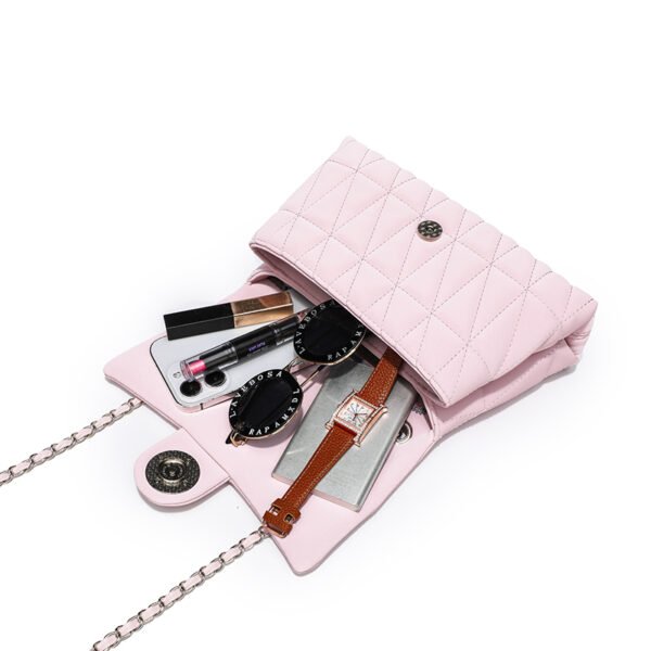 New summer handbags for women elegant temperament small fragrance style diamond shoulder bag light luxury retro chain underarm bag