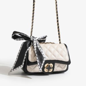 Small And Versatile Small Chanel Style Diamond Chain Bag Stylish Small Square Bag Female High-End Shoulder Messenger Bag