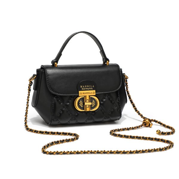 Summer new chain crossbody trend fashion all-match small square bag single shoulder hand-held women's bag all-match bag