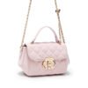 Indentation small Chanel style handbag rhombus small bag women's bag popular new simple western-style shoulder messenger bag