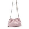 Fashionable versatile ladies' niche one-shoulder pleated cloud bag summer simple solid color Korean style handbag drawstring portable