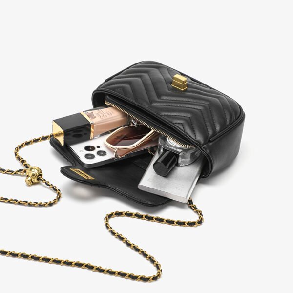 Chain Bag Fashion Casual Top Layer Cowhide Women's Bag Shoulder Bag Women