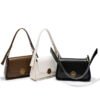New Saddle Bag: Solid Color Shoulder Bag