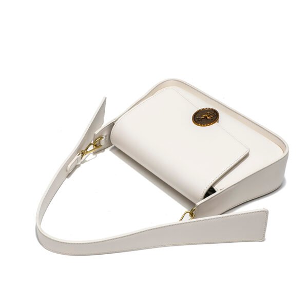 New Saddle Bag: Solid Color Shoulder Bag