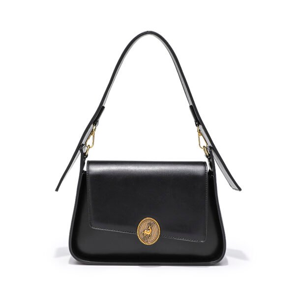 New Saddle Bag: Solid Color Shoulder Bag