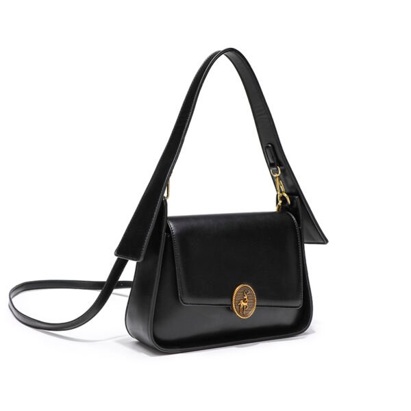 New Saddle Bag: Solid Color Shoulder Bag