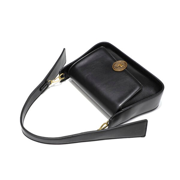 New Saddle Bag: Solid Color Shoulder Bag