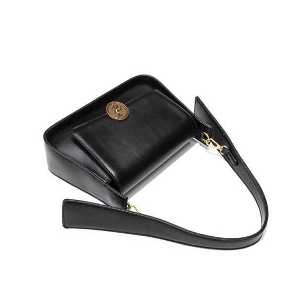 New Saddle Bag: Solid Color Shoulder Bag