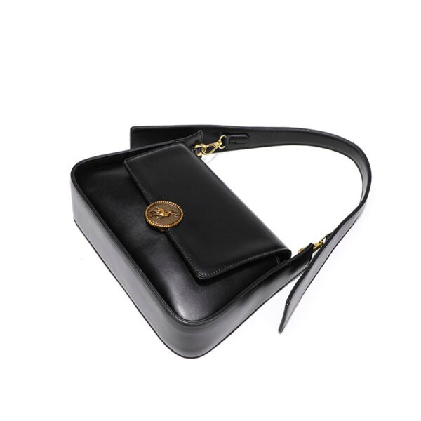 New Saddle Bag: Solid Color Shoulder Bag