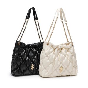 BE9A9019 High-Quality Textured Tote Bag