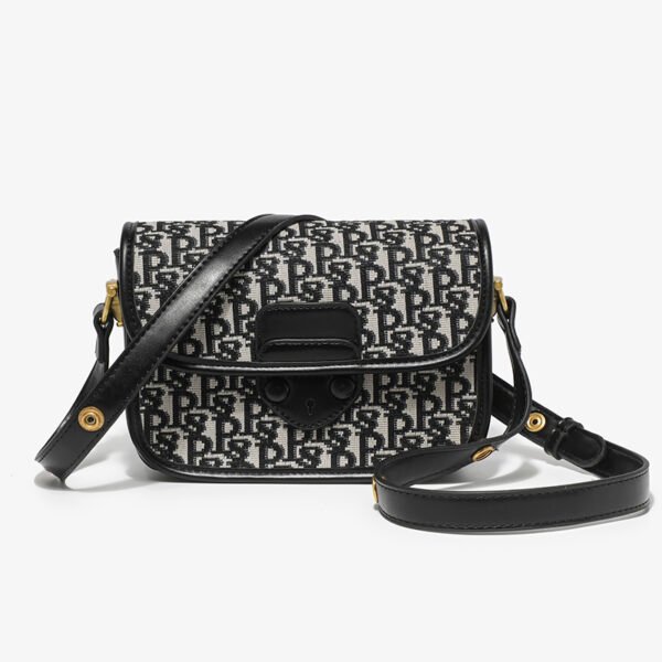 Retro Horsebit Buckle 1955 Saddle Bag