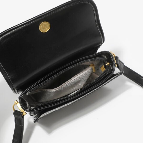 Retro Horsebit Buckle 1955 Saddle Bag