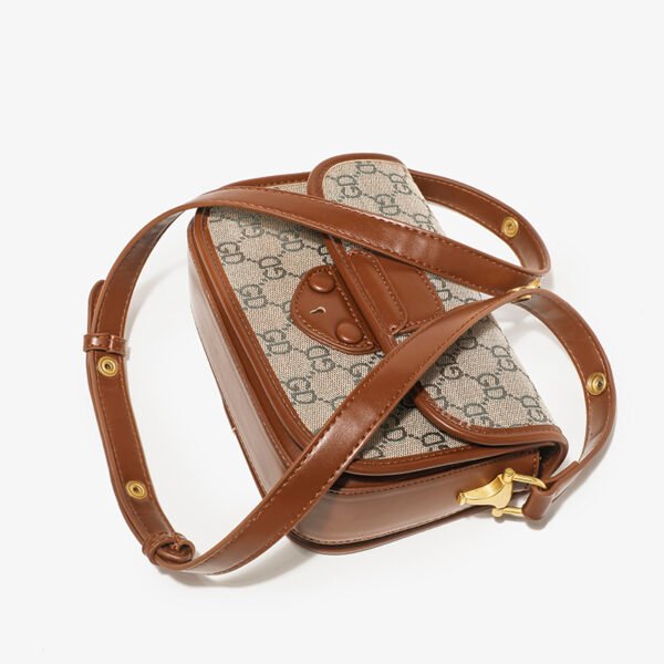 Retro Horsebit Buckle 1955 Saddle Bag